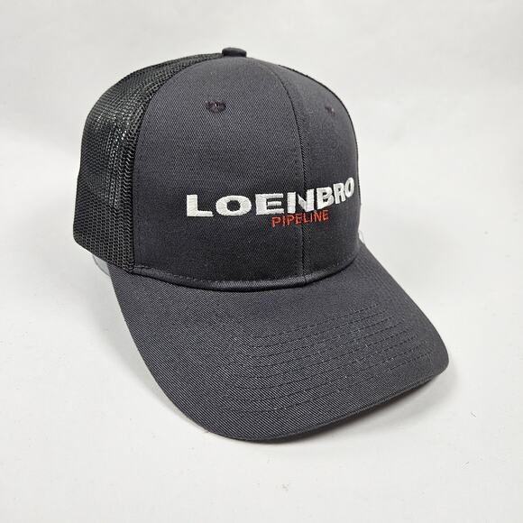 Port Authority "Loenbro Pipeline" Snapback Trucker Cap, Size Adjustable - Picture 1 of 6